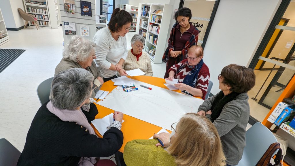 Rencontre de retraités des centres sociaux du Périgord sur le thème seniors en vacances