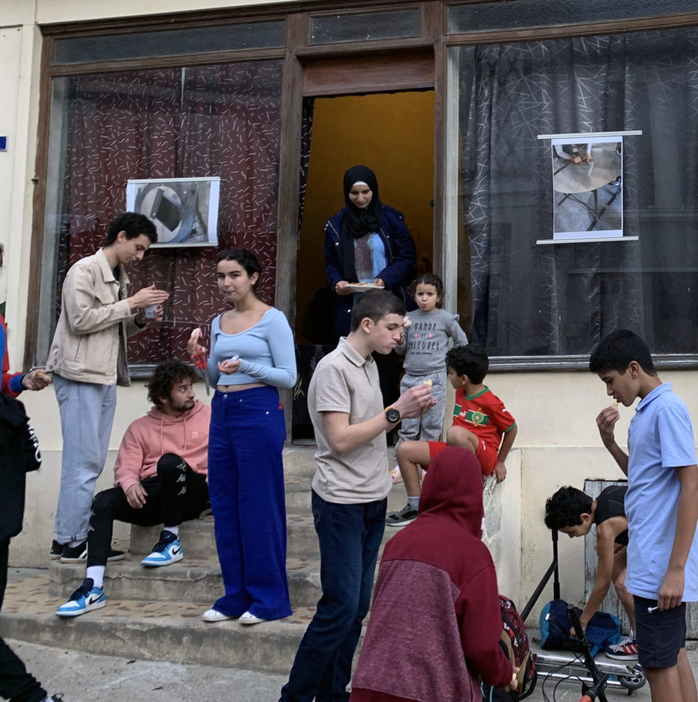 Les adhérents du centre social Vivre Mieux Ensemble à Port-Sainte-Marie en Lot-et-Garonne